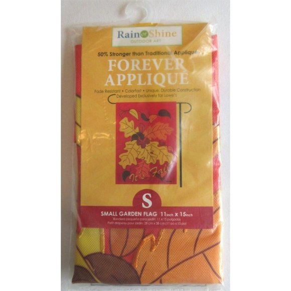 3 RAIN OR SHINE all Garden Flags Fall Christmas - Picture 6 of 6